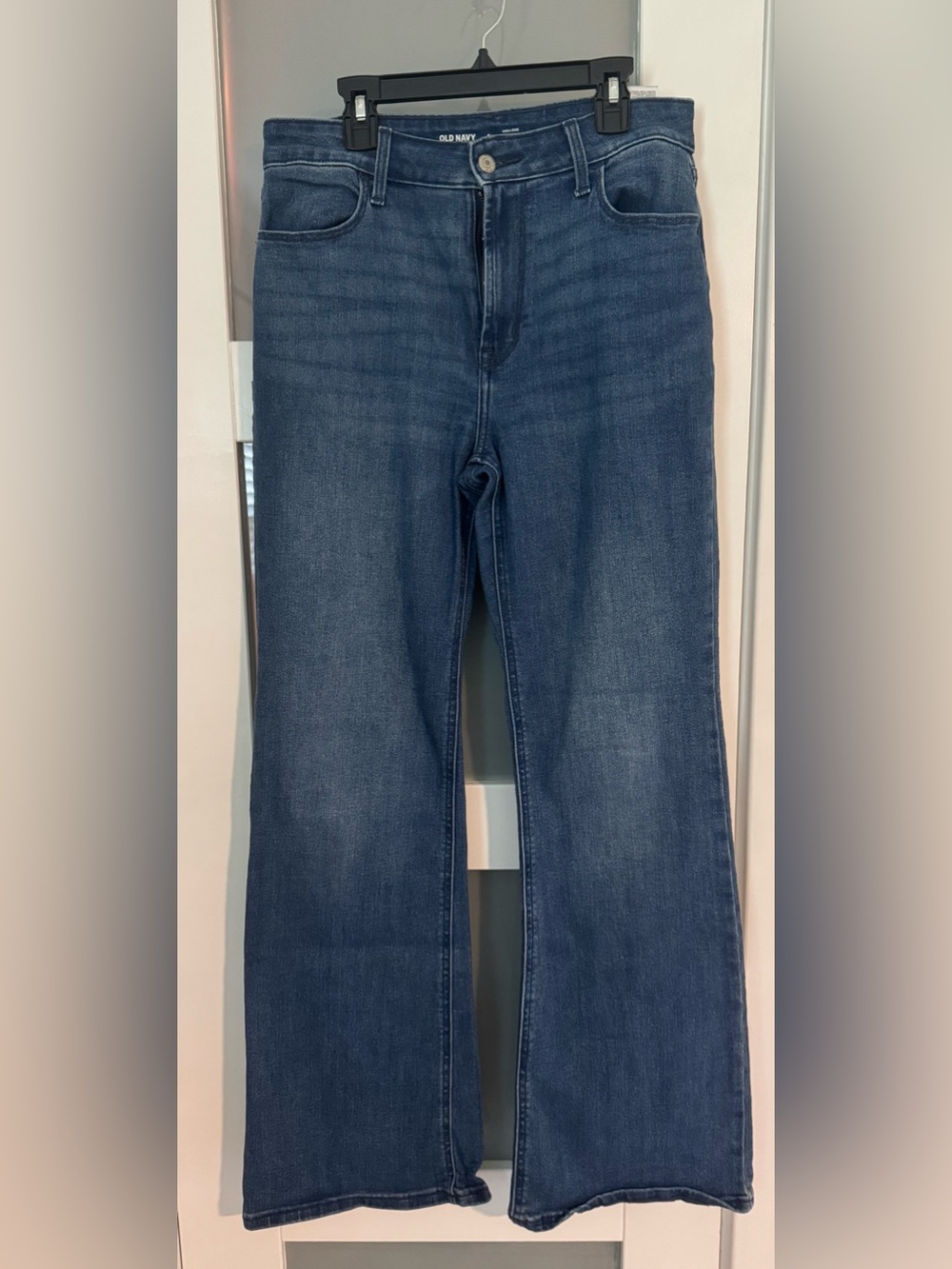 Old Navy Dark Blue Wide Leg Jeans